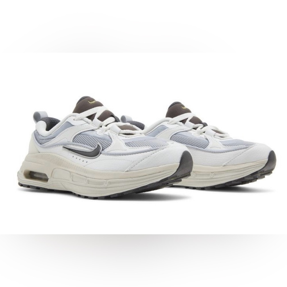 Nike Women's White and Grey Air Max-Inspired Sneakers - Picture 2 of 9